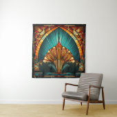 Art Deco Wandteppich (Beispiel)