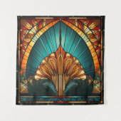 Art Deco Wandteppich (Vorderseite)