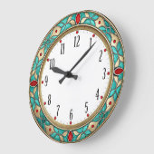 Art Deco Wanduhr (Winkel)