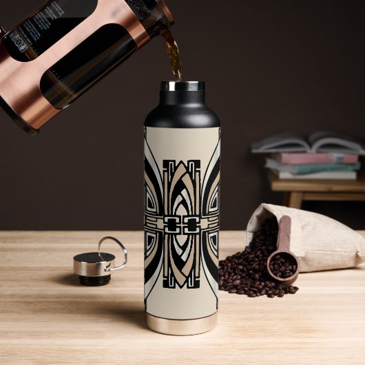 Art Deco Wasserflasche Trinkflasche (Kaffee)