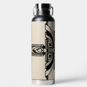 Art Deco Wasserflasche Trinkflasche (Vorderseite)