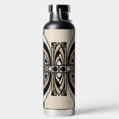 Art Deco Wasserflasche Trinkflasche (links)