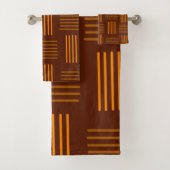 Art Deco Weave Badhandtuch Set (Insitu)