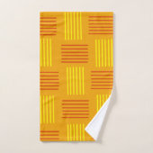 Art Deco Webmuster Badhandtuch Set (Handtuch)