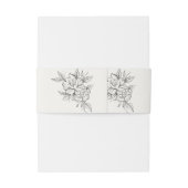 Art Deco Wedding Belly Band | Elegant Gatsby-Inspi (Rückseitenbeispiel)