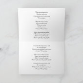 ART DECO WEDDING DAY GREETING CARD KARTE (Innenseite)