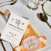 Art Deco Wedding Invitation Template Einladung