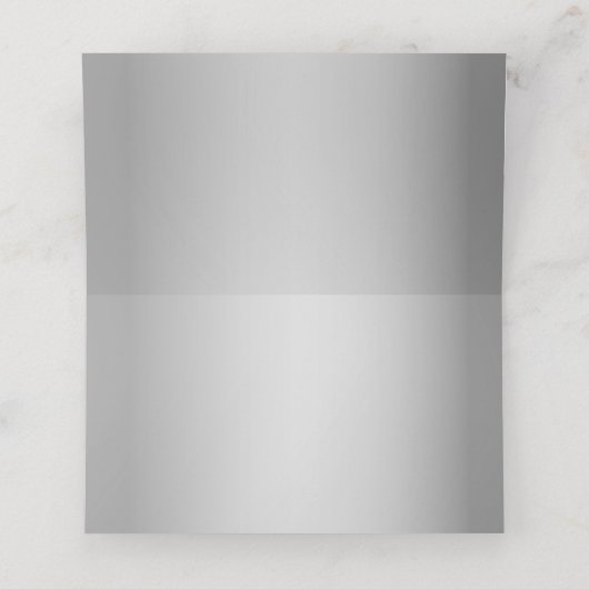 Art Deco Wedding Platzkarte (Innenseite Aufgefaltet)