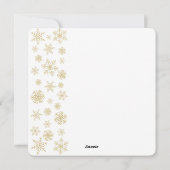 Art Deco Weihnachten Luxuriöse Gold Bows und Gesch (Rückseite)