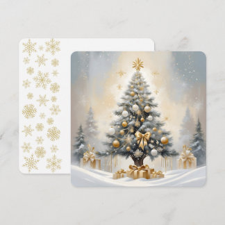 Art Deco Weihnachten Luxuriöse Gold Bows und Gesch