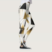Art Deco Weihnachtsbaum Leggings (Rechts)