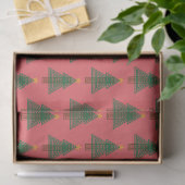 Art Deco Weihnachtsbaum Seidenpapier (Geschenk)