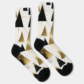 Art Deco Weihnachtsbaum Socken (Rechts)