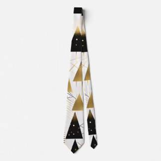 Art Deco Weihnachtsbäume binden Krawatte
