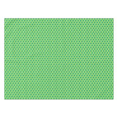 Art Deco Wellenmuster - Jade grün Tischdecke (Vorderseite (Horizontal))