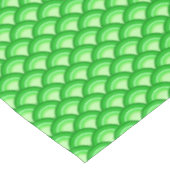 Art Deco Wellenmuster - Jade grün Tischdecke (Schrägansicht)