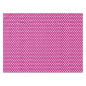 Art Deco Wellenmuster - Magenta und Rosa Tischdecke (Vorderseite (Horizontal))