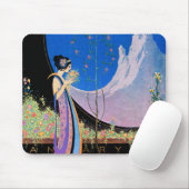 Art Deco Werbung Kunst, Dichtung und Musik Mousepad (Mit Mouse)