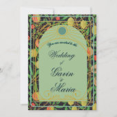 Art Deco Wilhelm Tell Einladung (Vorderseite)