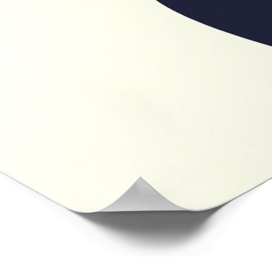 Art Deco Woman Portrait Poster (Ecke)