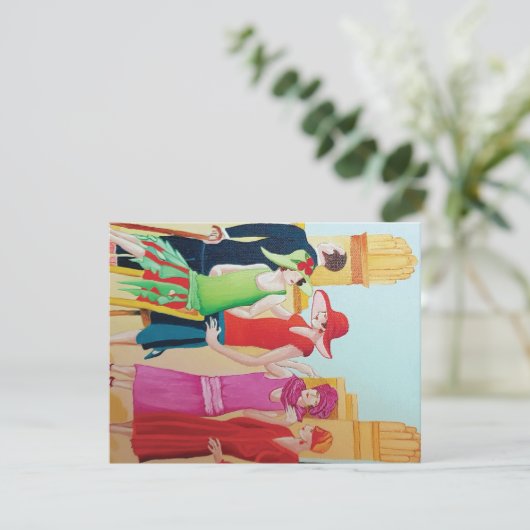 Art Deco Women (Stehend Vorderseite)