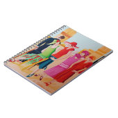 Art Deco Women Notizblock (Linke Seite)