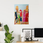 Art Deco Women Poster (Heimbüro)