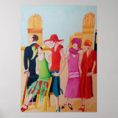 Art Deco Women Poster (Vorne)