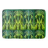 ART DECO WOOD INLAY FANS BADEMATTE (Vorderseite)