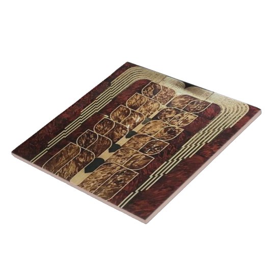ART DECO WOODWWORK INLAID PANELS FLIESE (Seite)