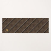 Art Deco Yoga Mat Yogamatte (Vorderseite (Horizontal))