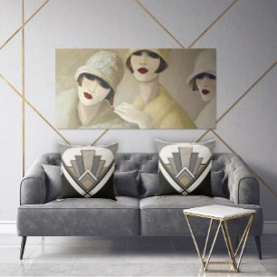 Art Deco Zierkissen