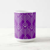 Art Deco Zig Zag Kaffeetasse (Mittel)