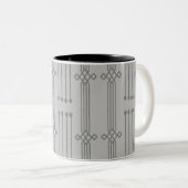 Art Deco Zweifarbige Tasse (VorderseiteRechts)