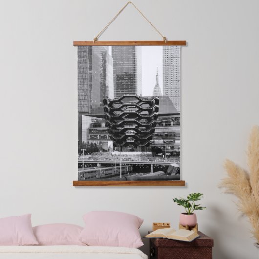 Art Decor des Schiffes Wandteppich Mit Holzrahmen (Schlafzimmer)