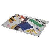 Art Decor Glas Schneidebrett (Ecke)