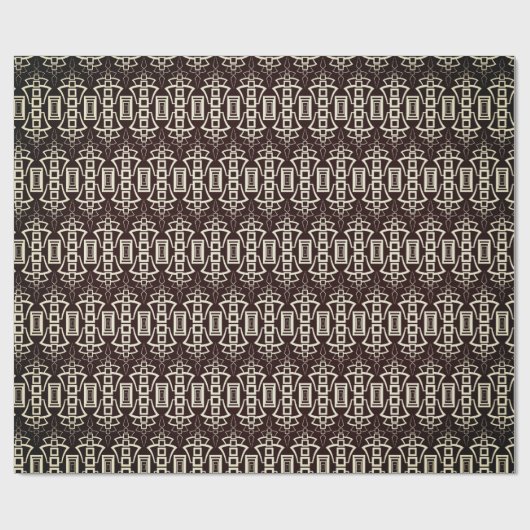 Art Deko 2 Packpapier (Flach)