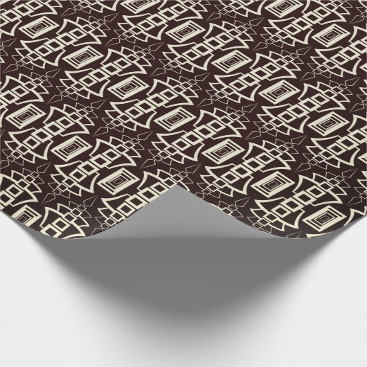 Art Deko 2 Packpapier (Ecke)