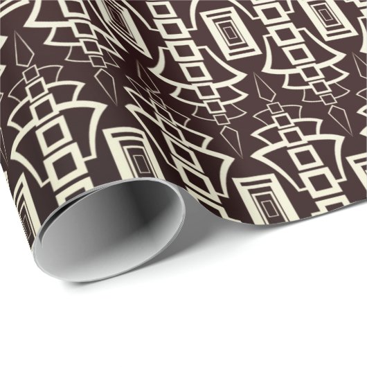 Art Deko 2 Packpapier (Rolleneckpunkt)