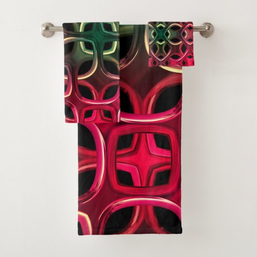 Art Deko Badhandtuch Set (Insitu)