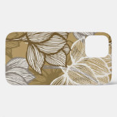Art Deko Blume Muster. Blume Case-Mate iPhone Hülle (Rückseite (Horizontal))