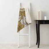 Art Deko Blume Muster. Blume Sherpadecke (Beispiel)