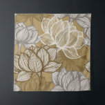 Art Deko Blume Muster. Blume Wandteppich<br><div class="desc">Art Deko Blume Muster. Blume Gold line art. Blumenhintergrund. Blume, Gold, Lotus, Vintag, Kunst, Kunst, Deko, asiatisch, Hintergrund, Blüte, Blüte, botanisch, Botanik, Chinesisch, Nahaufnahme, zeichnend, gezeichnet, Element, endlos, Stoff, Vintag, Retro, Illustration</div>