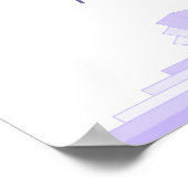 Art Deko Christlich Zitat Poster (Ecke)