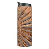 Art Deko Coppe Design Fan Muschel Design Thermosbecher (Nach rechts gedreht)