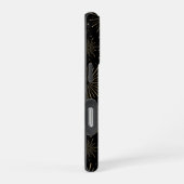 Art Deko - das neue Jahr vor dem Feuerwerk Handy F iPhone Hülle (Rechte Seite)