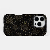 Art Deko - das neue Jahr vor dem Feuerwerk Handy F iPhone Hülle (Rückseite (Horizontal))