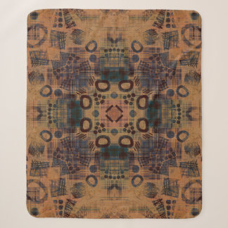art Deko dekorative Vintage Muster, S. 7, Monochr. Sherpadecke