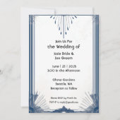 Art Deko Einladung (Vorderseite)