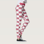 Art Deko-Element in Crimson Leggings (Rechts)